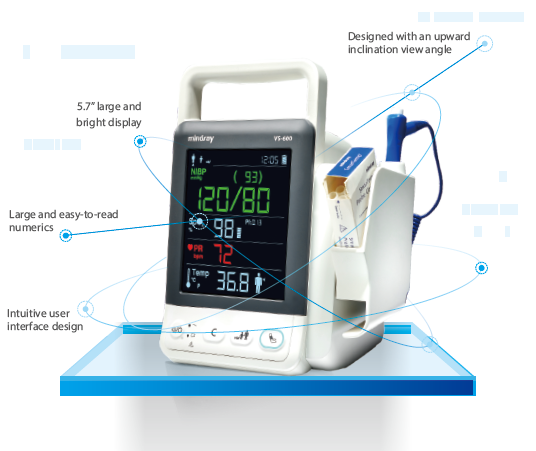Mindray Vital signs VS 600