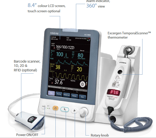 Mindray Vital signs VS 900